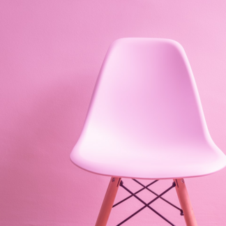 Chair Plastic Brass